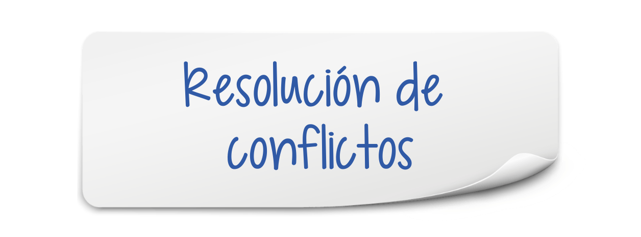 resolución de conflictos